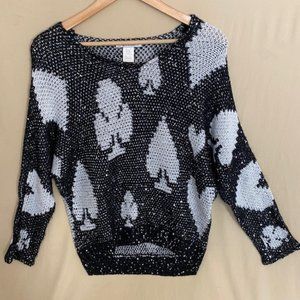 Scoop neck sweater